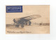 1931 Österreich Schöne  Frankierte Photokarte Tschechisches Flugzeug Auf Dem Flugplatz Wien Aspern - 1919-1938: Entre Guerres