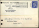 Postkaart : Van Liège Naar London, UK - Cartes Postales 1934-1951
