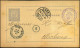 Carte Postale : De Lisboa à Malines, Belgique -- 1894 - Entiers Postaux