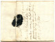 ESPAGNE - D'ANDALOUSIE MANUSCRIT + TAXE 16 SUR LETTRE AVEC CORRESPONDANCE DE CADIX POUR LILLE, AOUT 1704 - ...-1850 Voorfilatelie
