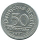 50 PFENNIG 1921 G ALLEMAGNE Pièce GERMANY #AD647.9.F.A - 50 Renten- & 50 Reichspfennig