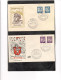 TEM20393   -   FDC  COPPIE  MICHEL 347/355  ( X + Y ) - CAT, UNIFICATO 220/I-228/I. - 1961-1970