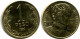 1 PESO 1990 CHILE UNC Münze #M10149.D.A - Chile