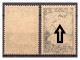 GREECE 1945 2X50L. OF THE "GLORY ISSUE" THE 2ND ONE (SEE ARROWS) WITH MIRROR PRINTING AT THE GUM ERROR MNH - Plaatfouten En Curiosa