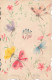 FANTAISIES - 1915 - Papillons - Dessin - Colorisé - Carte Postale Ancienne - Other & Unclassified
