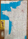 CARTE DES ROUTES DE FRANCE (OUEST) AU 1/1 000 000  - REGIE FRANCAISE DES TABACS 1960 - PUB MARIGNY ET CHIQUITO - SEITA - Carte Stradali