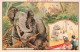 ANIMAUX & FAUNE - L'éléphant - Les Grandes Chasses - Animé - Carte Postale Ancienne - Elephants
