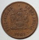 SOUTH AFRICA 1981 1 CENT - Sud Africa