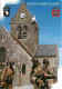 50 - Sainte Mère Eglise - Commémoration D'un Anniversaire Du Débarquement Devant L'église Du Xllle Siècle - Soldats De L - Sainte Mère Eglise