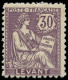 LEVANT FRANCAIS Poste ** - 18b, Dentelé 11: 30c. Mouchon - Cote: 500 - Other & Unclassified