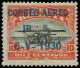 BOLIVIE Poste Aérienne * - 3B, Variété "1" Devant "RS": 10c. Zeppelin - Bolivia