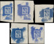 FRANCE Epreuves D'Artiste EPA - (431), Gravure Fine, Série De 5 épreuves Du Poinçon Sans Faciale Dans 5 Teintes De Bleu  - Artist Proofs