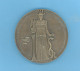 MÉDAILLE - PROFESSEUR -LEVADITI -BRONZE -81mm -306 Gr - GRAVEUR LAVRILLER -1945- SUP - - Profesionales / De Sociedad