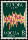 ANDORRE ESPAGNOL Poste ** - 64a, 8p. Europa 1972 - Cote: 135 - Other & Unclassified