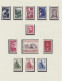 Delcampe - SARRE Lots & Collections ** - 1947/1959, Collection Sarre Moderne Complète Yvert 196/430 (sauf 216A/28A+ Pa. 9/13 + Bf 1 - Collezioni & Lotti