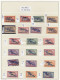 Delcampe - SARRE Lots & Collections LOT - 1927/1959, Sarre + Memel + Zone Française, Petite Collection En Un Album Leuchtturm, Nomb - Collections, Lots & Series