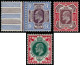 GRANDE BRETAGNE Poste ** - 115/17, 3 Valeurs, TB: Edouard VII - Cote: 612 - Unused Stamps