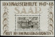 SARRE Blocs Feuillets ** - 2, Luxe: Inondation 1947 - Cote: 750 - Blocks & Sheetlets