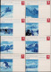 TCHECOSLOVAQUIE Entiers Postaux N - Michel P 100/102, 3 Séries Complètes (32 Entiers) - Cartes Postales