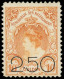 PAYS BAS Poste * - 96, 2.50g. Sur 10g. Orange - Cote: 200 - Unused Stamps