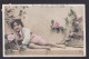 Boy With Flowers / F.K. Paris / Postcard Circulated, 2 Scans - Portraits