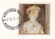 310634 / Bulgaria - Koprivshtitsa - Museum "Oslekova House" PC 1973 USED 1 St. Boyana Church Fresco Desislava Princess - Briefe U. Dokumente