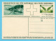 Bundesfeierkarte Nr. 53 II C - Knabe Mit Fahne - Bild: Lawinenschaden B. Platta - Flugpostausgabe - Brieven En Documenten