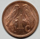 SOUTH AFRICA 1996 1 CENT - Sud Africa