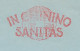 Meter Cover Netherlands 1946 Quinine Factory - In Chinino Sanitas - Malaria - Amsterdam - Other & Unclassified