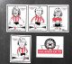 Y408 - SERIE COMPLETE SUNDERLAND LEGENDS 73 - Trading-Karten