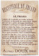 Chromos & Images : Biscuiterie Du Friand : " Le Friand " - Alfred Doux - Bordeaux : Fillette - Garçon - Oiseaux - Sonstige & Ohne Zuordnung