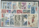 FRANCE - ANNÉE 1968 COMPLÈTE -OBLITÉRÉS-N° 1542 /1581 - 40 TIMBRES -OBLITÉRATIONS CACHETS A DATE - 1960-1969