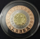 MEXICO Mint MAYAN CULTURE Trimetallic Piece, PROOF In Capsule, Heavy, Rare, Beautiful - México