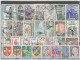 FRANCE - ANNÉE 1960 COMPLÈTE -OBLITÉRÉS-N° 1230/1280 - 53 TIMBRES -OBLITÉRATIONS CACHETS A DATE - 1960-1969