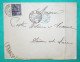 25C ALPHEE DUBOIS SURCHARGE GUADELOUPE COLONIES FRANCAISEE POINTE A PITRE AMBULANT MARITIME BLEU LIGNE D POUR TOURNUS - Covers & Documents