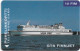 Finland - Turku (Magnetic) - D94E - Silja Line Finnjet 3 - Cn. 5010, Exp.12.1996, 10Mk, 7.000ex, Used - Finlande