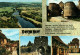 RECTO/VERSO - CPM - DOMME - PANORAMA DE LA DORDOGNE - PORTE DES TOURS - PORTE DELBOS - MAISON DU GOUVERNEUR - 1977 - Domme