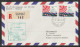 1983, Swissair, Erstflug, Genf UN - Kuwait - Erst- U. Sonderflugbriefe