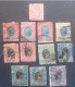 Delcampe - BRASILE 1863 EMPEROR DON PEDRO + STOCK LOT MIX 56 SCANNERS OBLITERE MNH +FISCAL TAXE AIRMAIL - Used Stamps