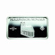 Germany Silver Ingot Bar Proof 2.5g Landmarks Munich Frauenkirche 03850 - Commémoratives