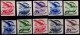 RUSSIA 1934 AVIATION MI No 462-7Y+Z  MNH VF!! - Unused Stamps