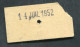 Ticket De Bus 1952 "CFN (ex-CFM) Chemins De Fer Normands - Saint Pair -> Granville" - Europa