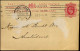 Post Card : From London To Amsterdam, Netherlands - "Durant Radford & Co Ltd, London" - Marcofilie