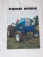 DEPLIANT PUB PUBLICITAIRE TRACTEUR FORD 8000, AGRICULTURE, MATERIEL AGRICOLE, AGRICULTEUR - Trattori