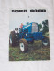 DEPLIANT PUB PUBLICITAIRE TRACTEUR FORD 8000, AGRICULTURE, MATERIEL AGRICOLE, AGRICULTEUR - Tractores