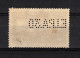 France Poste Aérienne N°6c Perforé EIPA 30 Oblitéré Cote 450€ - Signé BRUN - Scan Recto / Verso - 1927-1959 Afgestempeld