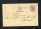 "WUERTTEMBERG" 1883, K1 "GEISLINGEN" Auf Postkarte (A1046) - Postal  Stationery