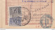 Delcampe - Fixe FRANCE Passeport 60 Francs + Complément Payé Au Tarif De 1946 Regno D'Italia Marca Consolare - Lettres & Documents