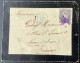 “SENAHU 1893” Scarce Postmark Guatemala Quetzal Frkd Mourning Cover>Nevers, France Via Puerto De Livingston (bird Oiseau - Guatemala