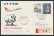 1985, SAA, Erstflug, Zürich - Johannesburg South Africa - First Flight Covers